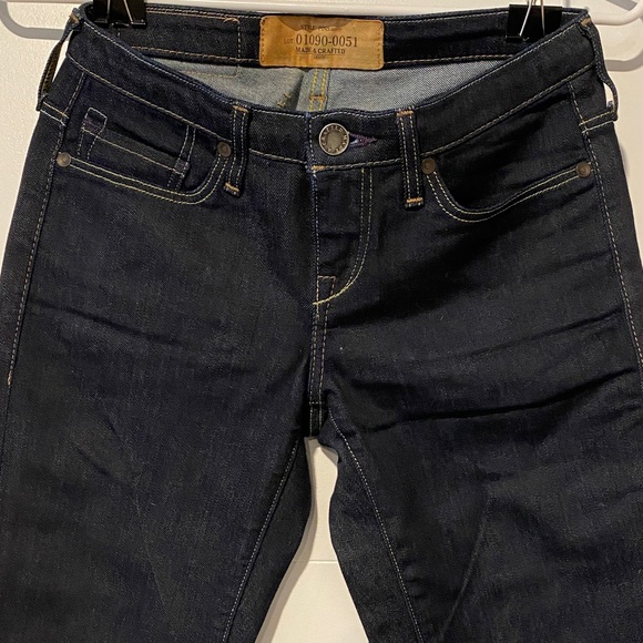 Levi's Denim - RARE Levi’s Made & Crated Pins Skinny Dark Indigo 24 NWOT